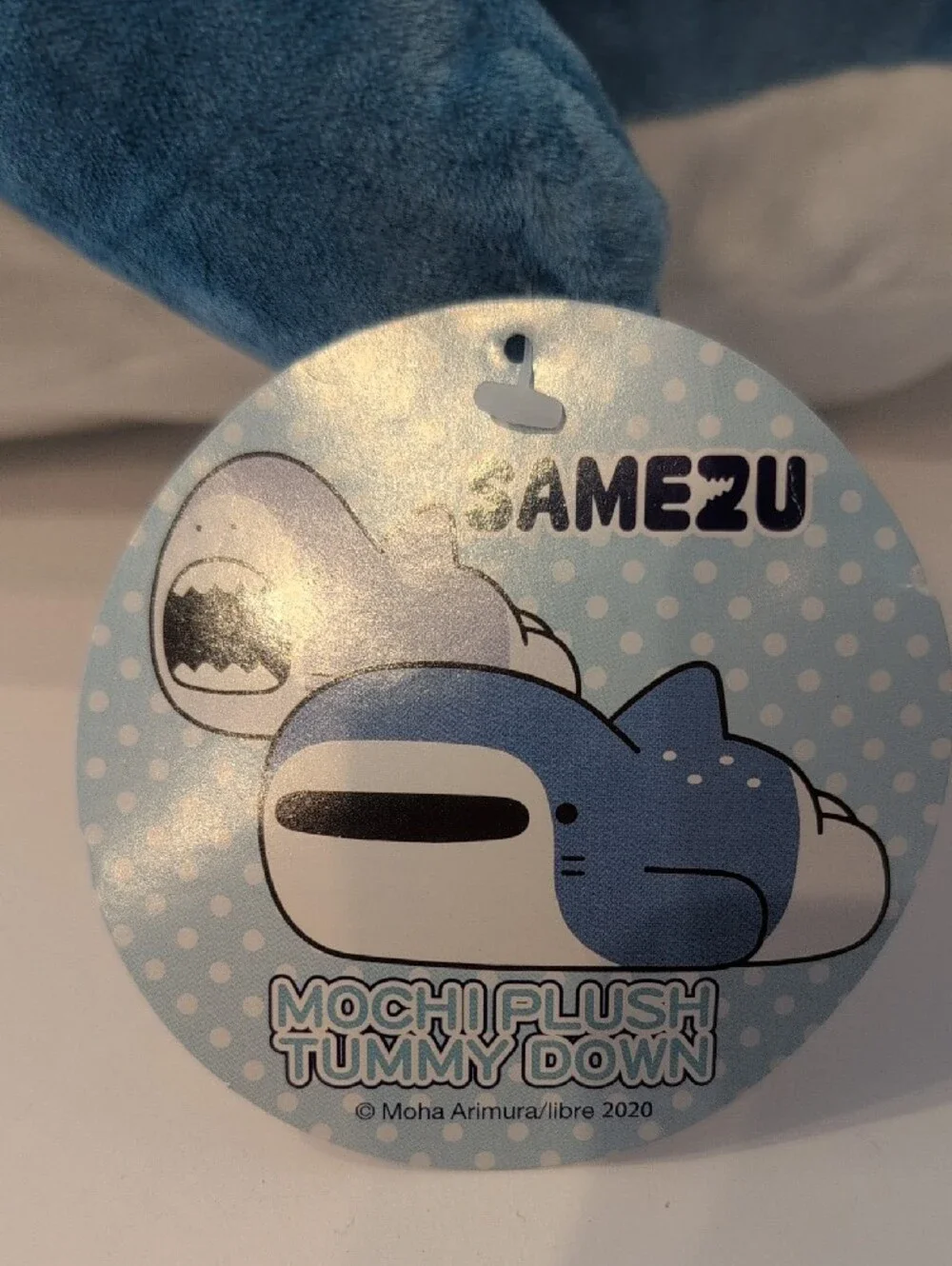 Blue Spotted Whale Shark Plush Toy  NWT